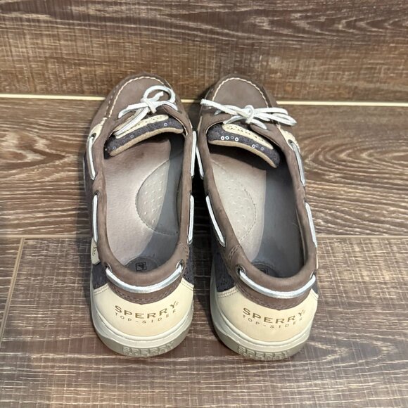 Sperry Top-Sider Taupe Sequin Slip-On Loafer – Size 10 - Picture 7 of 11